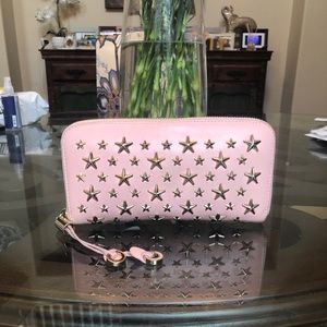 Jimmy Choo Filipa Star Studded Wallet